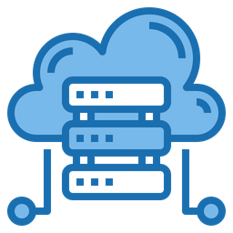 Cloud Server  Icon