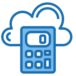 Cloud Accounting  Icon