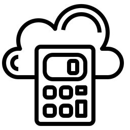 Cloud-Buchhaltung  Symbol