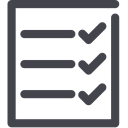 Checklist  Icon