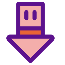 Down Arrow  Icon