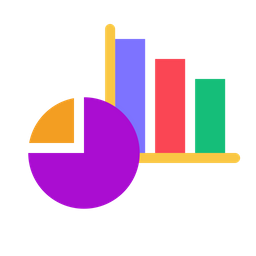 Gráfico analítico  Ícone