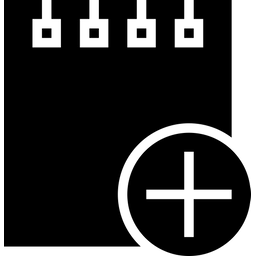 Notizen hinzufügen  Symbol