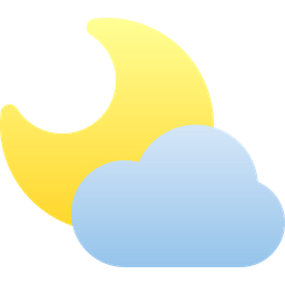 Cloudy Night  Icon