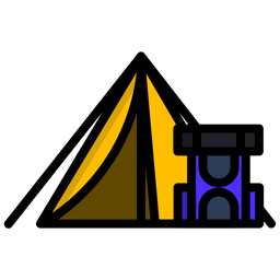 Camp  Icon