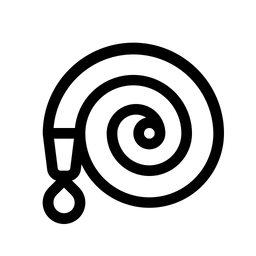 Schlauchleitung  Symbol