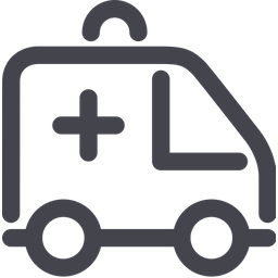 Ambulance Car  Icon