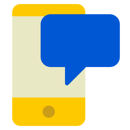 Mobile Chat  Icon