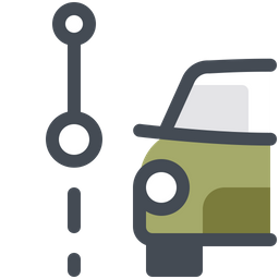 Car Real Location  Icon