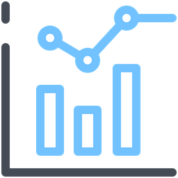Gráfico analítico  Ícone