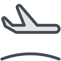 Flugzeug  Symbol