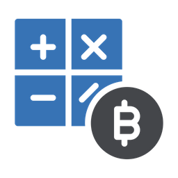 Bitcoin-Berechnung  Symbol