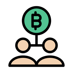 Bitcoin-Netzwerk  Symbol