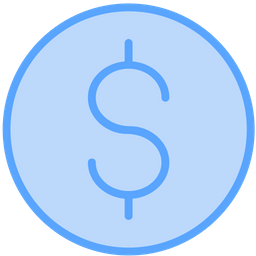 Dollar Coin  Icon