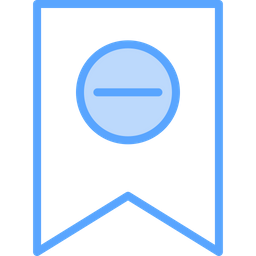 Delete Bookmark  Icon