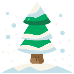 Árbol de Navidad  Icono