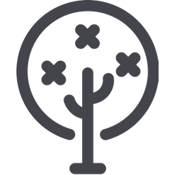 Blooming Tree  Icon