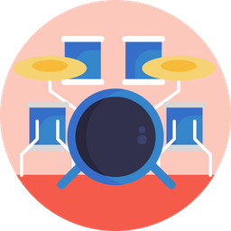 Drum set  Icon