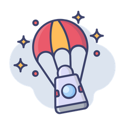 Apollo parachute  Icon