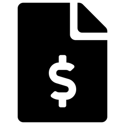 Finanzdatei  Symbol