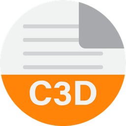 C 3 D File  Icon