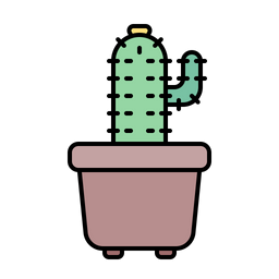 Cactus Pot  Icon