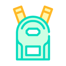 School Backpack  Icon