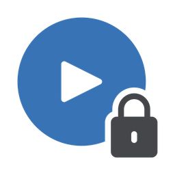 Bloquear vídeo  Icono