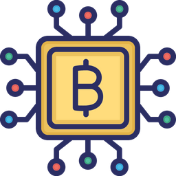 Bitcoin Cpu  Icon