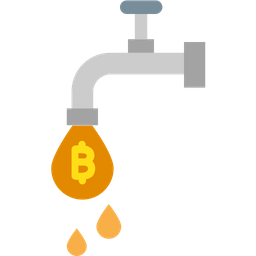 Torneira bitcoin  Ícone