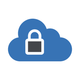 Cloud Lock  Icon