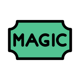 Magic Show Ticket  Icône