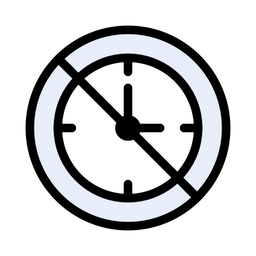 Uhr eingeschränkt  Symbol