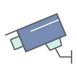 보안 카메라  아이콘