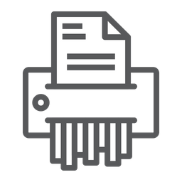 Paper Shredder  Icon