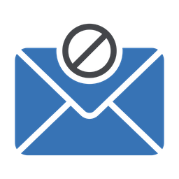 Block Mail  Icon