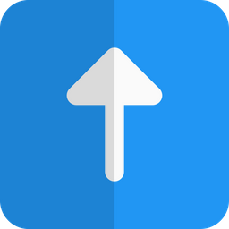 Arrow Up Square  Icon