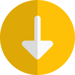 Arrow Down Circle  Icon