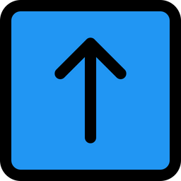 Arrow Up Square  Icon