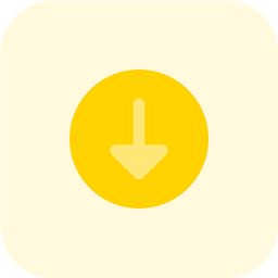 Arrow Down Circle  Icon