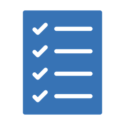 Lista de controle  Ícone