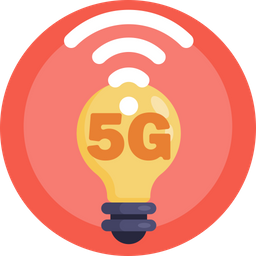 5G Bulb  Icon