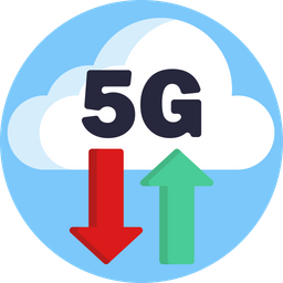 5G Cloud  Icon