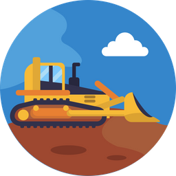 Bulldozer  Symbol