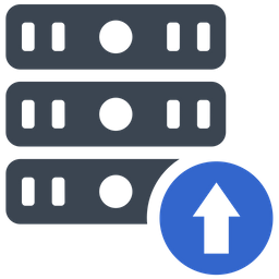 Database upload  Icon