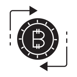 Bitcoin conversion  Icon