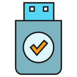 Secured thumb drive  Icon