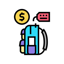 Rental Backpack  Icon