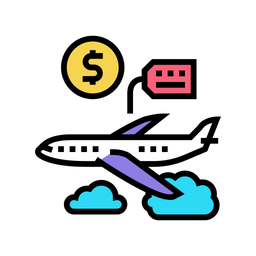 Rental Airplane  Icon