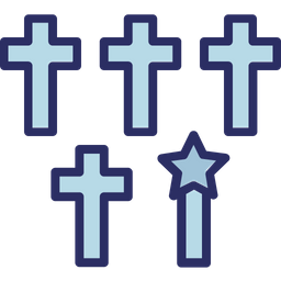 Amerikanischer Friedhof  Symbol